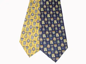 Coat Of Arms Men's Silk Necktie Available in 2 Colors