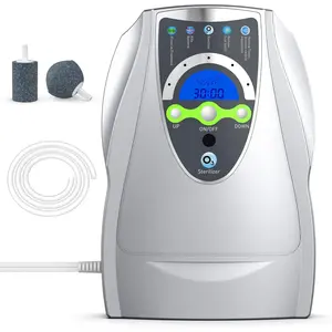 Multifunctional Portable 500mg/h Ozone Machine Generator with Timer for Home Kitchen Office Cleaning Water Fruits and Vegetables