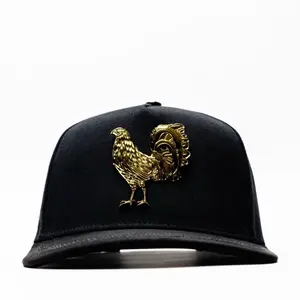 Cap “Gallero”,Black/Gold”Puestos 15”, BiggBoss
