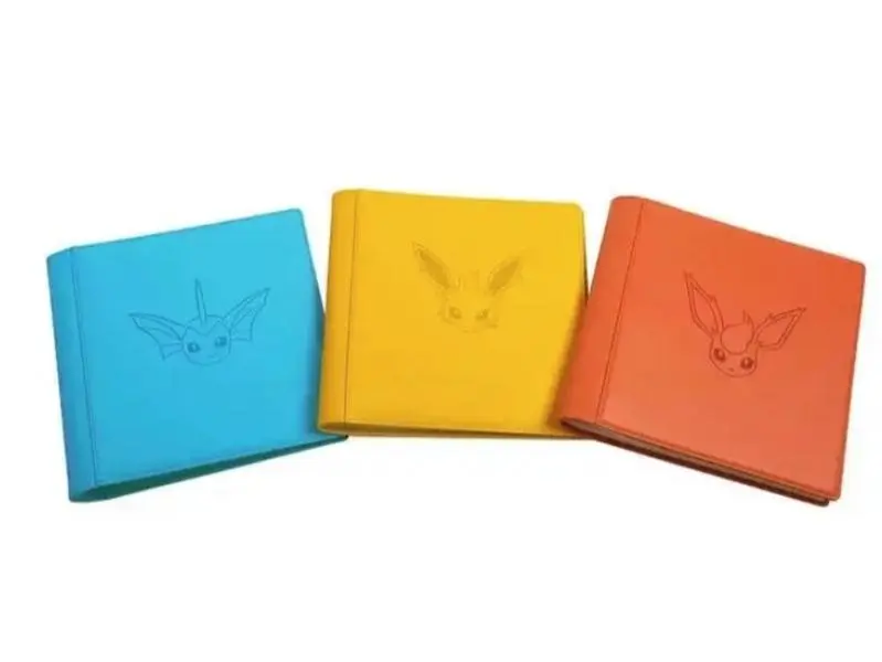 Pokémon Eevee GX Themed Simplified Chinese Trading Card Binder, 480-Slot Storage Accessory Gift Box