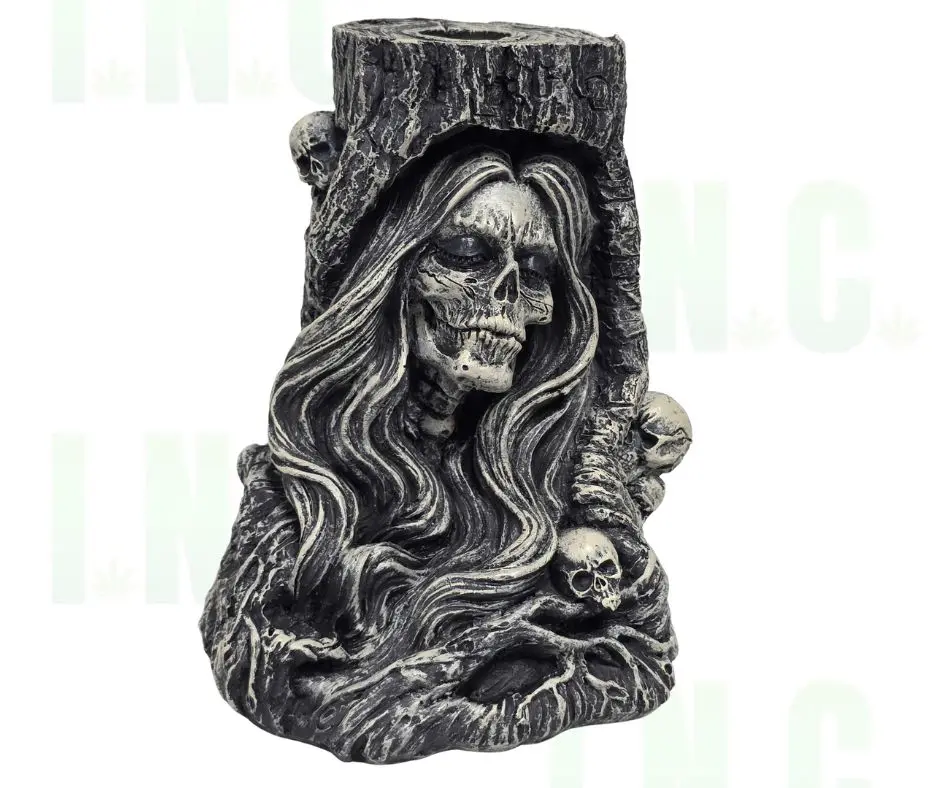 The Silent Reaper Backflow Incense Burner