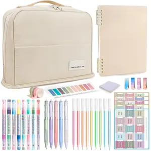 Bible Study & Journaling Kit for Women: No-Bleed Highlighters, Pens & A5 Notebooks with Tabs Christian Gifts for Beginners, Students & Church Groups
