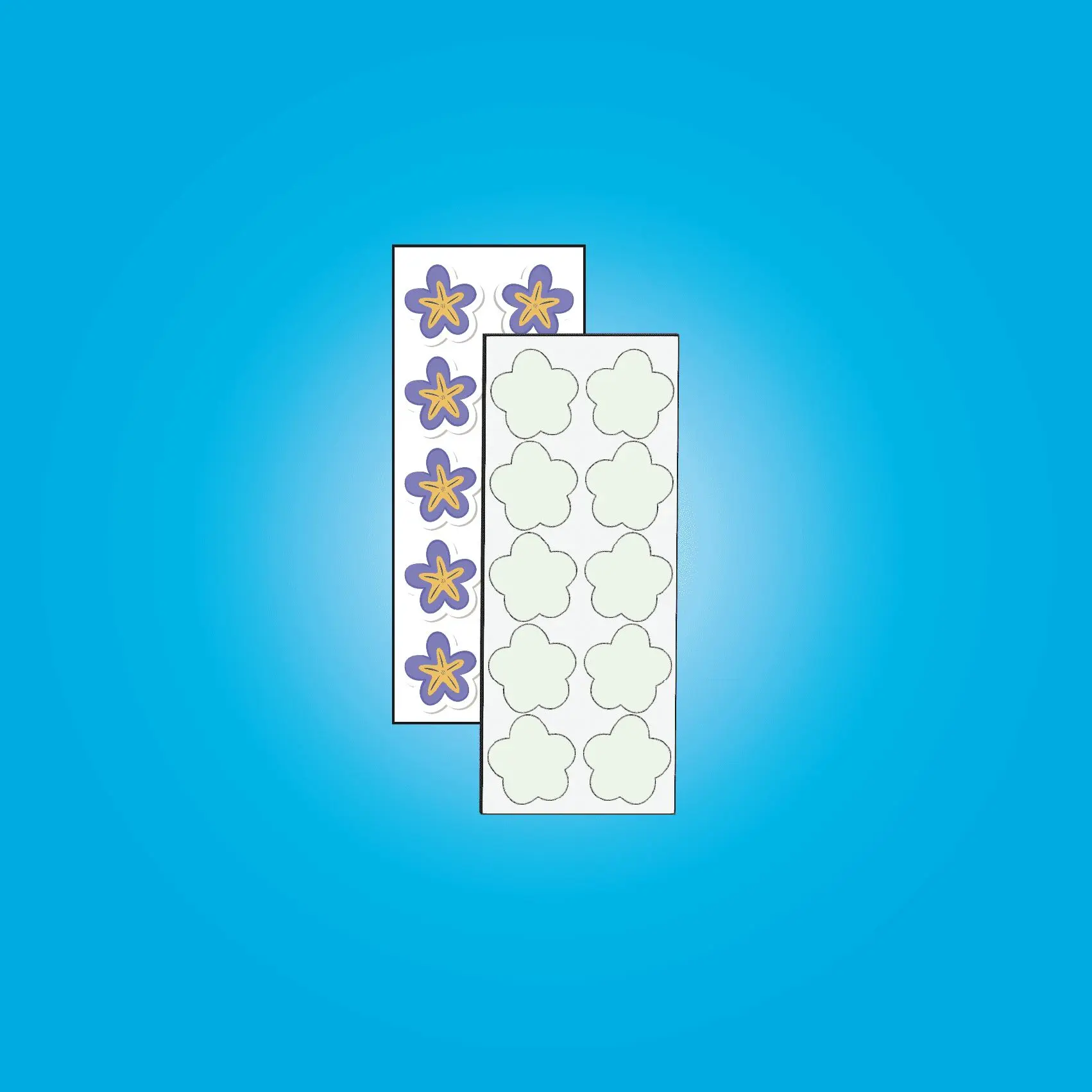 [10 - Pack] Star - Sublimation Earring Blanks - Studs
