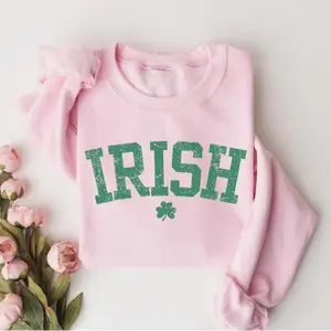 Vintage Irish sweatshirt, retro Irish shirt and sweater, cozy crewneck for St. Patrick’s Day, perfect St. Patty’s Day or lucky festive wear