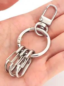 Key Ring Keychain Keyrings Key Chain Holder Clip Heavy Duty Keychain Key Organizer Key Chain Ring for Men