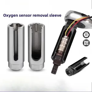 Universal 22mm Open Side Oxygen Sensor Socket, Special Auto Repair Tool for Car O2 Sensor Removal