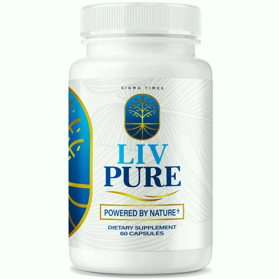 Liv Pure Capsules For Liver Detox Support - Liv Pure -1 Bottle
