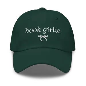 Book Girlie Hat, Bookish Babes, Gifts for readers, Embroidered Hats, Book Girlie, Book Lover, Hats for readers, Book Girlie Things, books