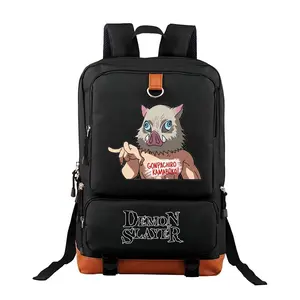 Demon Slayer Trendy Youth Backpack – Travel & School Bag,Laptop Backpack  Perfect for Commuting, Camping & Daily Use, Durable Large-Capacity Design, Best Gift for Boys & Girls 11.4''*18.1''