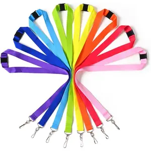 8 Pack Breakaway Lanyards for ID Badge Holder, Cute Colors & Durable  Straps for Schools, Office, Cruise, Assorted 8