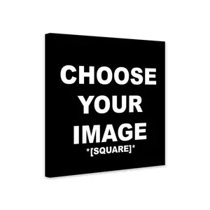 Choose Your Custom Image - Square - Personalised  poster - Your photo to  poster - Wrapped Framed Canvas - Rolled Canvas - Photo/Poster  poster