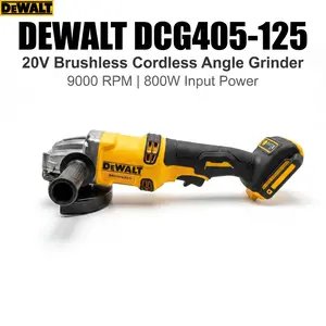 Dewalt G405 125mm 20V Cordless Angle Grinder Kit With Battery Charger 2026 For Metal Cutting And Grinding Construction Use
