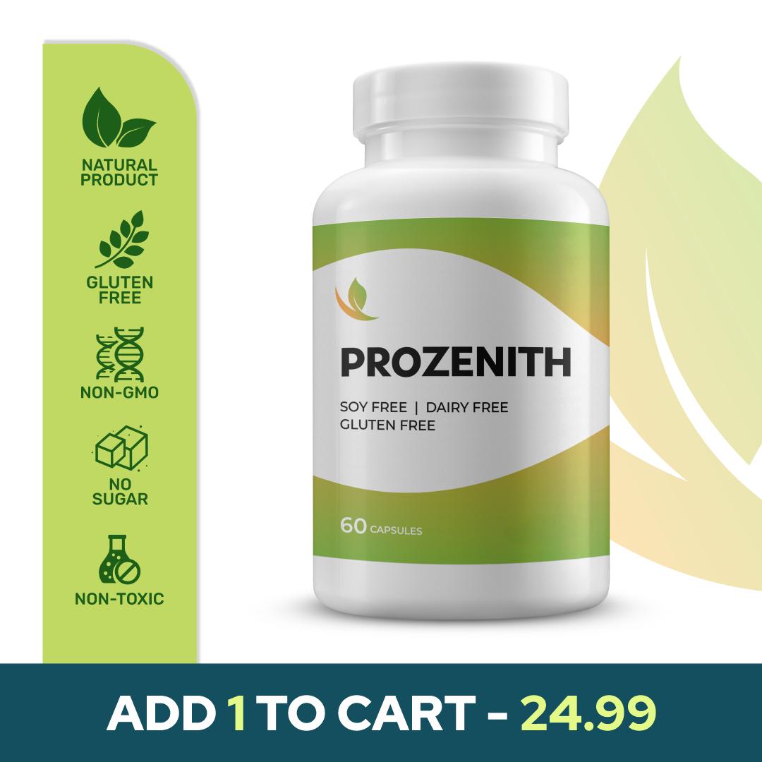 Prozenith - 100% Natural - 2 Caps/Day - Advanced BHB Formula - Healthcare Supplement