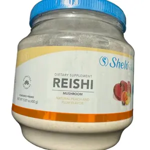 REISHI USA 15.87 oz (450g) Powder Peach & Plum Flavored Beverage