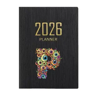 2026 Pocket Weekly Planner Notebook Limited Edition A7 Agenda Organizer with Eyelets, Travel and School Planning Journal for Monthly & Yearly Use