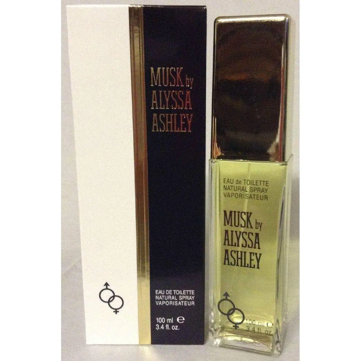 Alyssa Ashley Women's Soft Musk Eau de Toilette (EDT) - 3.4 fl oz Aromatic Floral Casual Fragrance, Powdery Flower Scent, Romantic Use, New in Box Beauty Perfume for Women (3 to 3.9 fl oz Range)