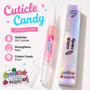 Freckled Opal Nailz Cuticle Candy Oil Pen - Moisturizing Nail Strengthener, Smooth Nail Product, Ideal Gift for Cuticle Care Users