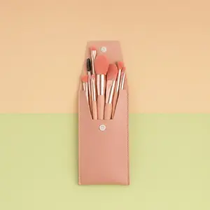 Makeup Brush Set with Storage Case, 8 Counts/set Multifunctional Makeup Brush with Soft Bristles, Synthetic Makeup Brushes, Professional Makeup Tools for Women, Cosmetics, Makeup Brushes Kits