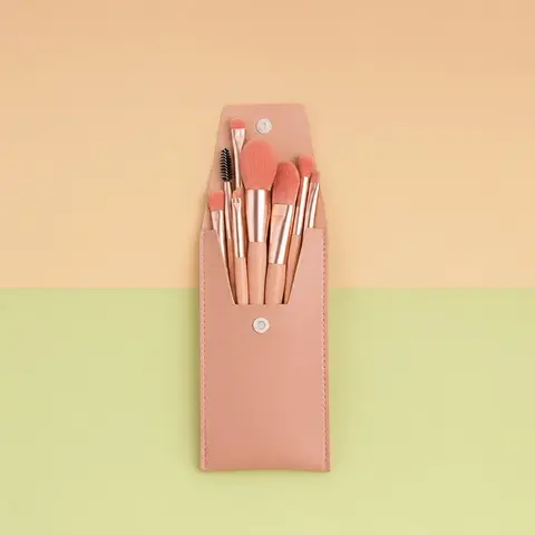 Makeup Brush Set with Storage Case, 8 Counts/set Brush Included Essential Brushes, Multifunctional Makeup Brush with Soft Bristles, Synthetic Makeup Brushes, Professional Makeup Tools for Women, Cosmetics, Makeup Brushes Kits