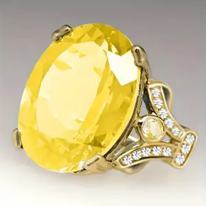 Elegant Eternity Promise Ring - Sparkling Cubic Zirconia, Luxurious Double-Sided Design, Crystal, Birthstone Amulet, Colored Gemstone, Diamond-Studded, Simulated Crystal Styles, December Birthstone for Engagement & Wedding, Crystal Rings, Birthstone Amule