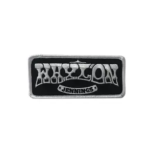 Waylon Jennings Rectangle Logo Patch
