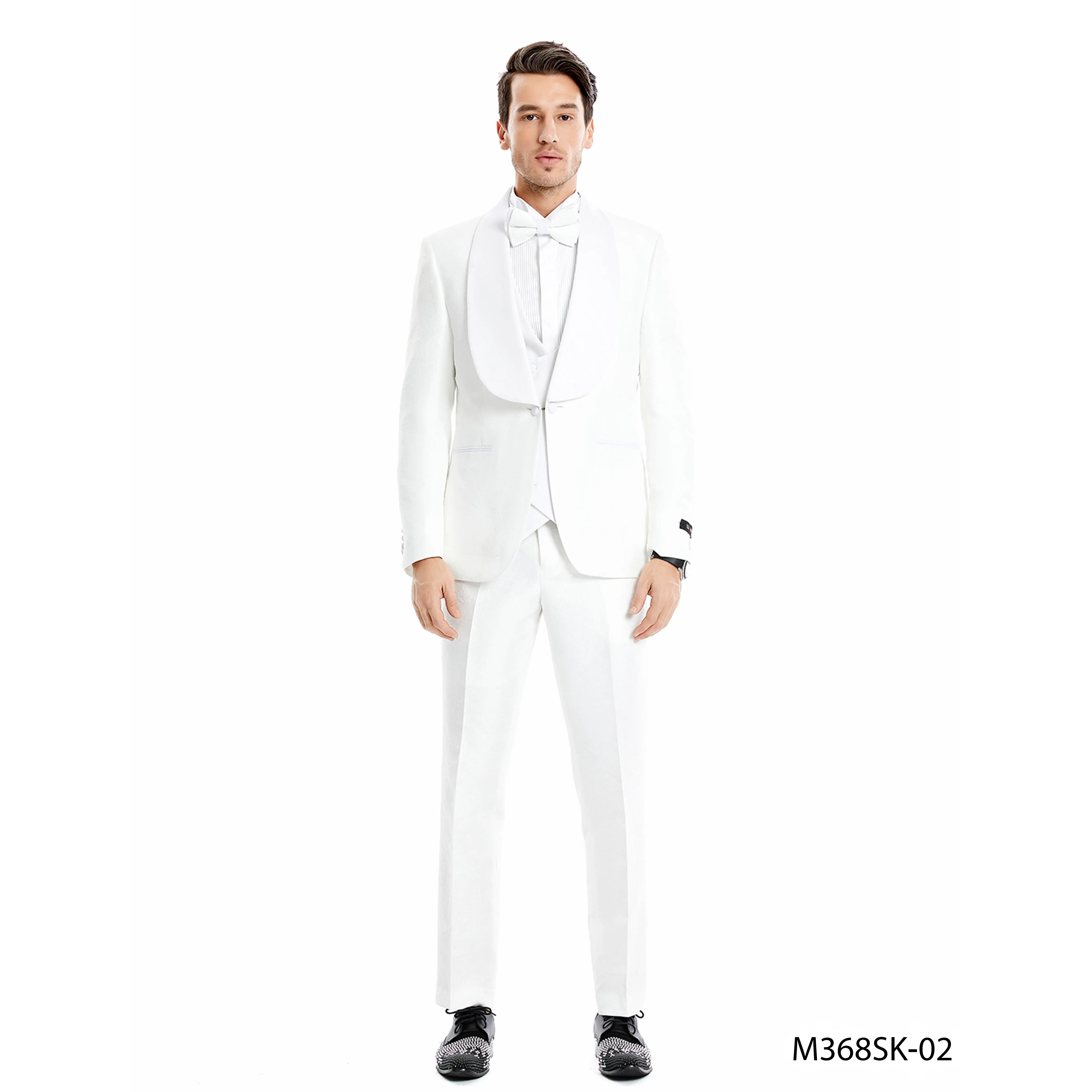 White  Mens-suit