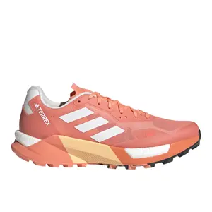 adidas Womens Terrex Agravic Ultra Trail Running Sneakers Shoes - Pink