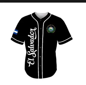 El Salvador Men's and Women's Soccer Jersey - Unisex, Black, Short Sleeve, Made from Polyester, Authentic Design, Ideal for Soccer Lovers