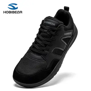 HOBIBEAR Men's Wide Toe Box Barefoot Sneakers | Zero Drop | Lightweight Walking Shoes