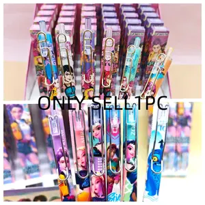 Bestselling K-Pop Blind Box Perfume Pen, Smooth Writing Ballpoint Pen for Elementary Students, Quick-Dry Water Pen for Homework