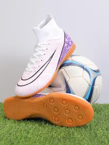 Men's High Top Football Shoes, Non-slip Football Shoes, Football Training Shoes, Sports Shoes for Indoor Training, Football Shoes for All Seasons