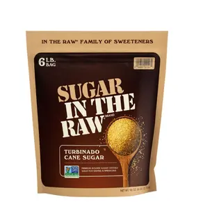 Sugar in the Raw Turbinado Cane Sugar 6 lbs Natural Non-GMO Gluten-Free Granulated Sweet Flavor for Baking Cooking