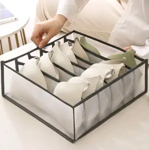 Bra Organizer Bra Ties Sock Drawer Divider for Women Drawer Organizers 2 Pack