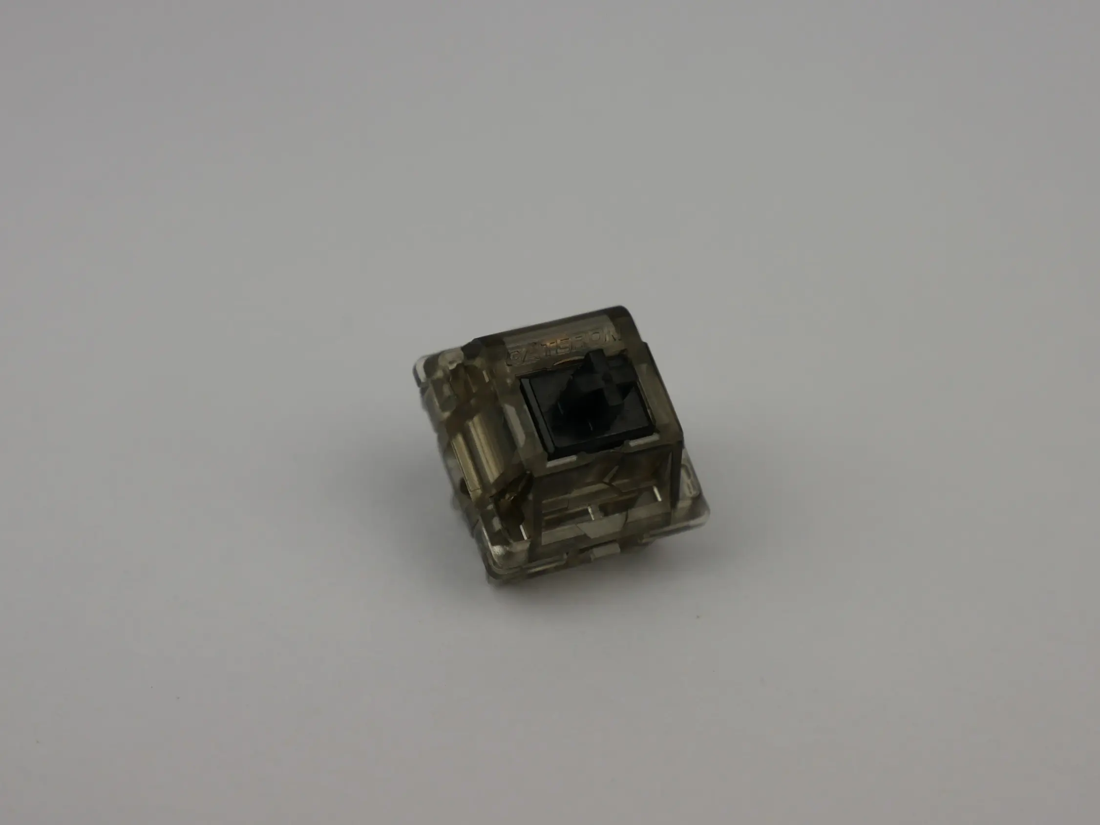 10 PCS Gateron Black Ink Switches Lubed, Filmed, And Spring Swapped