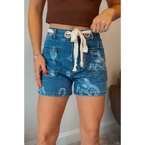 The Long Ride Denim Shorts