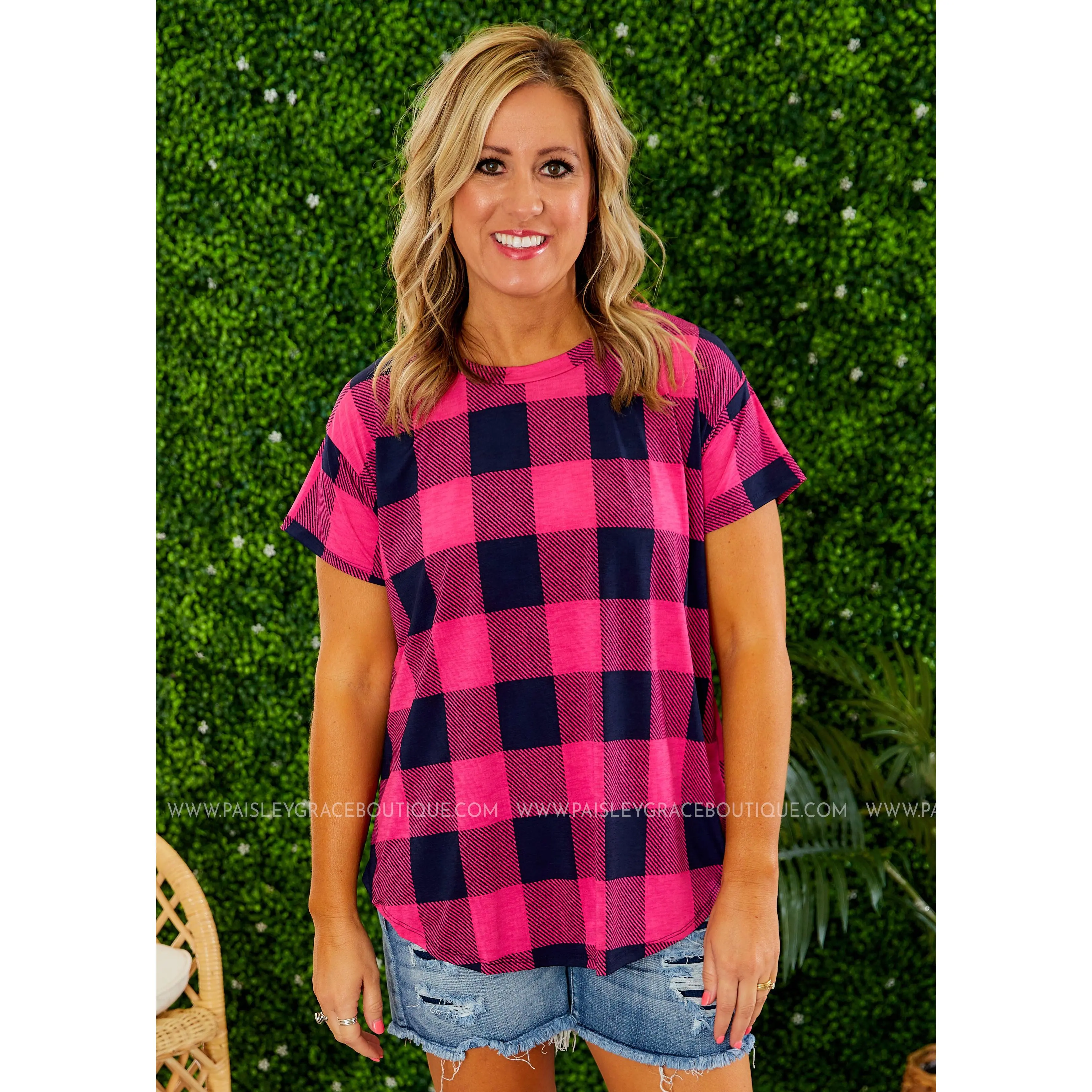 Feeling Confident Top-PINK - FINAL SALE