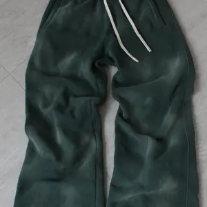 Inprogress.us Baggy Green Sweatpants Acid Wash  Bottom Unisex For Comfort and Style
