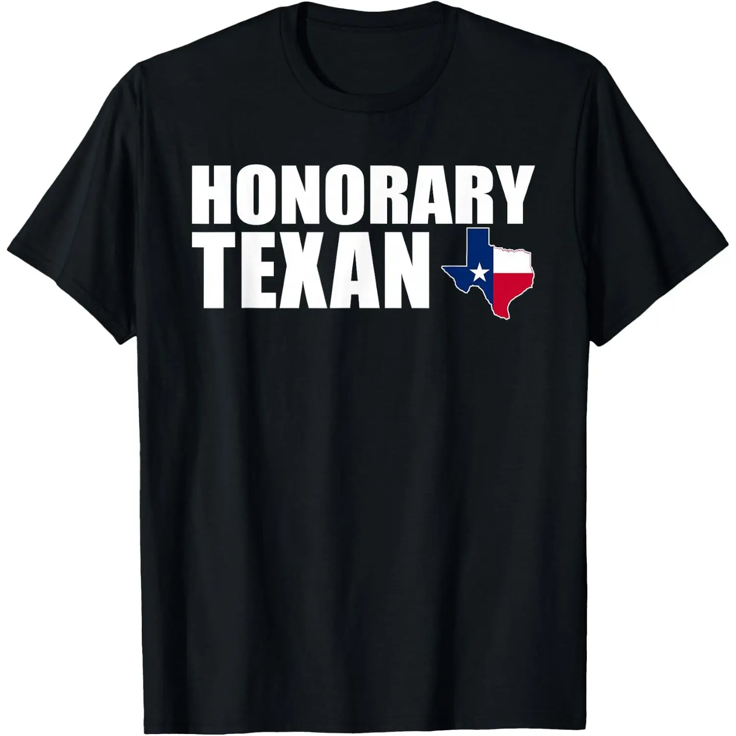 Honorary Texan T-Shirt Pure Cotton Graphic Tees Menswear Top: Gifts for Men & Women