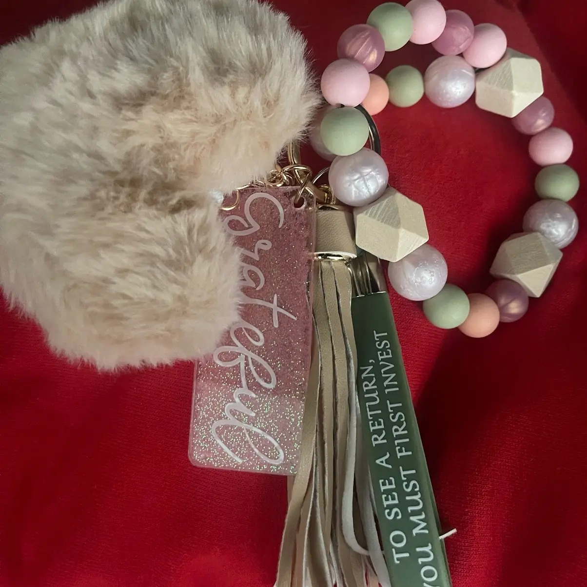 Puff Keychain