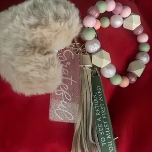 Puff Keychain
