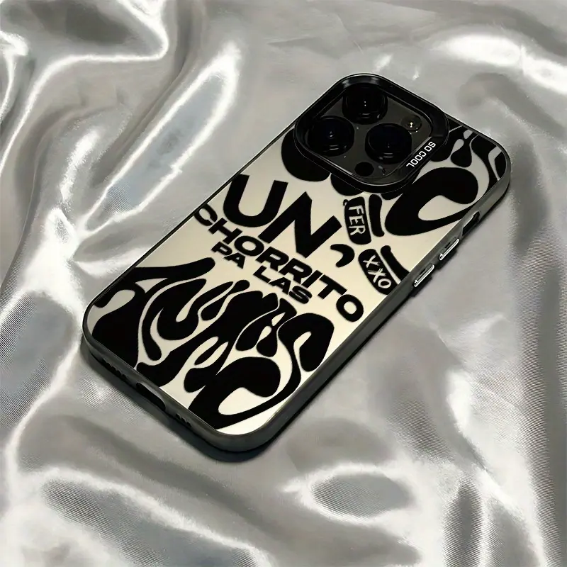 Feid Ferxxo Colombian Latin Singer <Hey Mor> Album Cover Graffiti Cellphone Casing, TPU Flexible Shell with Shockproof Anti-Drop Protection, Matte Back for iPhone 11-17, 8,7,X,XR,XSMAX,Mini,Pro,Max,Air,16e Multi Models Mobile Accessory