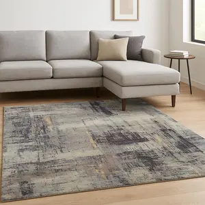 360 stand 8x10 ft. Purple Abstract Hand-Knotted Genuine Wool Rectangle Handmade Rug, for Living Rooms, Modern Contemporary Home Decor with Unique Look, Modern Home Decor