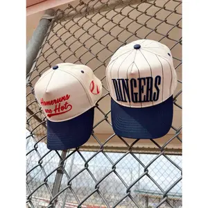 DINGERS Navy Stripe Vintage Trucker Hat Retro Baseball Cap Unisex Adjustable Snapback Trendy Gift for Him & Her