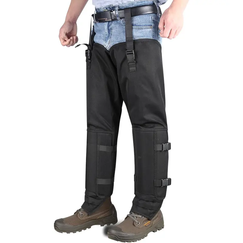 Snake Guard Protection Chaps: Snake Bite Protection for Ankle to Thigh Snake Chaps,  Snake Gaiters