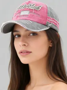 1PC Neutral Vintage Washed Ripped Baseball Hat, Casual Loose Fit, Perfect for Street Festivals, Y2K Parties, Back-To-School, Fall Winter Gifts