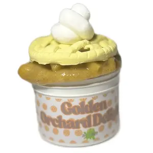 Golden Orchard Delight Apple Pie Slime - Zeeslimez