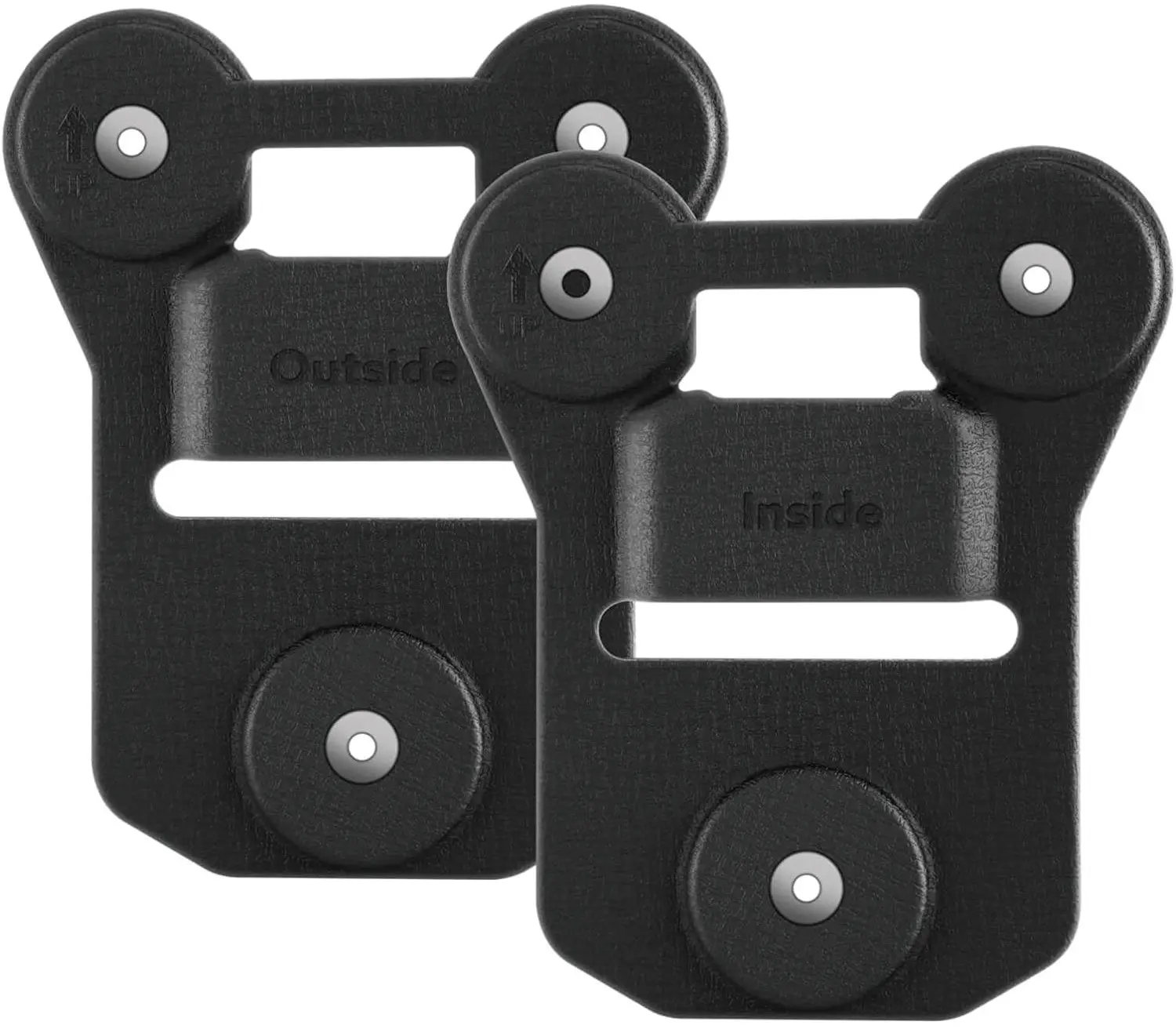Body Camera Mount, Universal Magnetic Holder Secures to Person/Shirt/Vest/Uniform/Security/Police Body Cam, Strong Magnet Stick to Clothes (also for Phone Holster or Small Radio Clip or Walkie Talkie)
