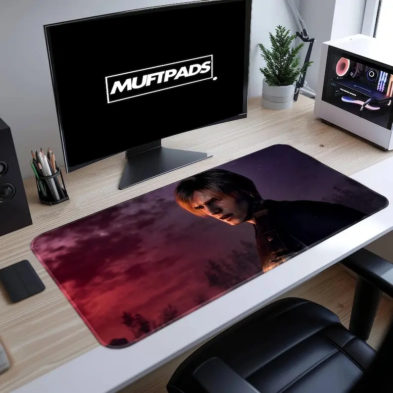 Resident Evil Gaming Mouse Pad Desk Mat, Mouse Pad Gaming Decor