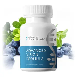Advanced Bionutritionals Advanced Vision Formula with Astaxanthin Bilberry Lutein Citicoline Beta Glucan Zeaxanthin & Ginkgo Biloba for Eye Health
