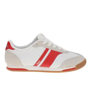 Keds Womens Revival Lace Up Sneakers Shoes Casual - Grey, Red, White
